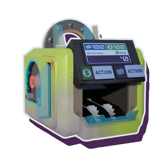 Money Counter Euro L